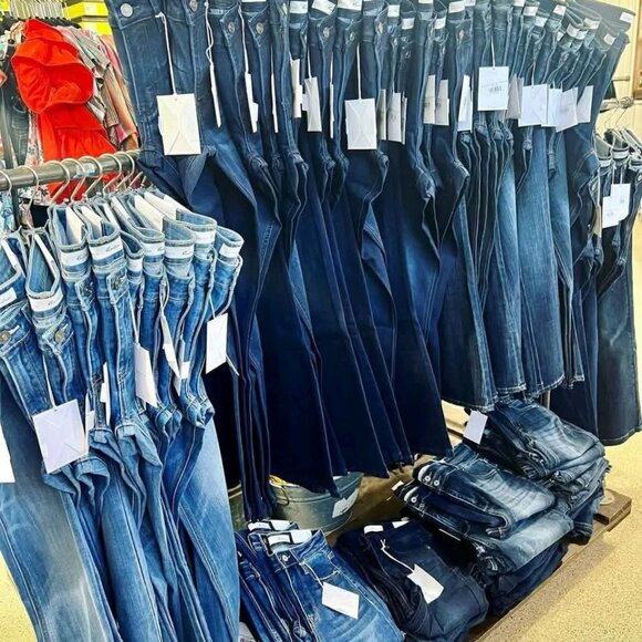 7FAMK DOJO JEANS - Picture 1 of 2